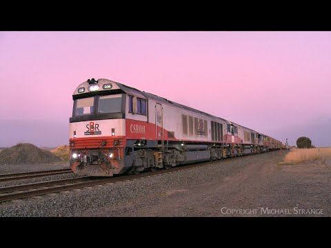 1MA9 SCT Mixed Freight Train Slowly Approaches Gheringhap (3/3/2024)- PoathTV Australian Railways