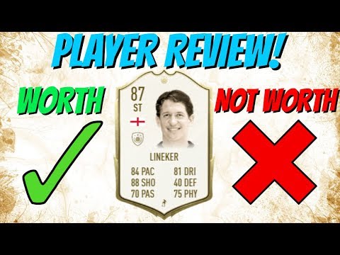 FIFA 20 87 GARY LINEKER PLAYER REVIEW | FIFA 20 ULTIMATE TEAM