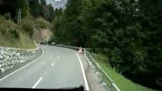 preview picture of video 'postcar drive from Urnäsch to Schwägalp (Appenzell) Swizerland'