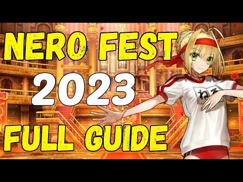[FGO NA] Easy Lotto Farm Team - Grand Nero Fest 2023 Full Guide