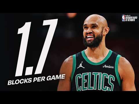 Derrick White Named @kia Eastern Conference Defensive Player of the Month for February