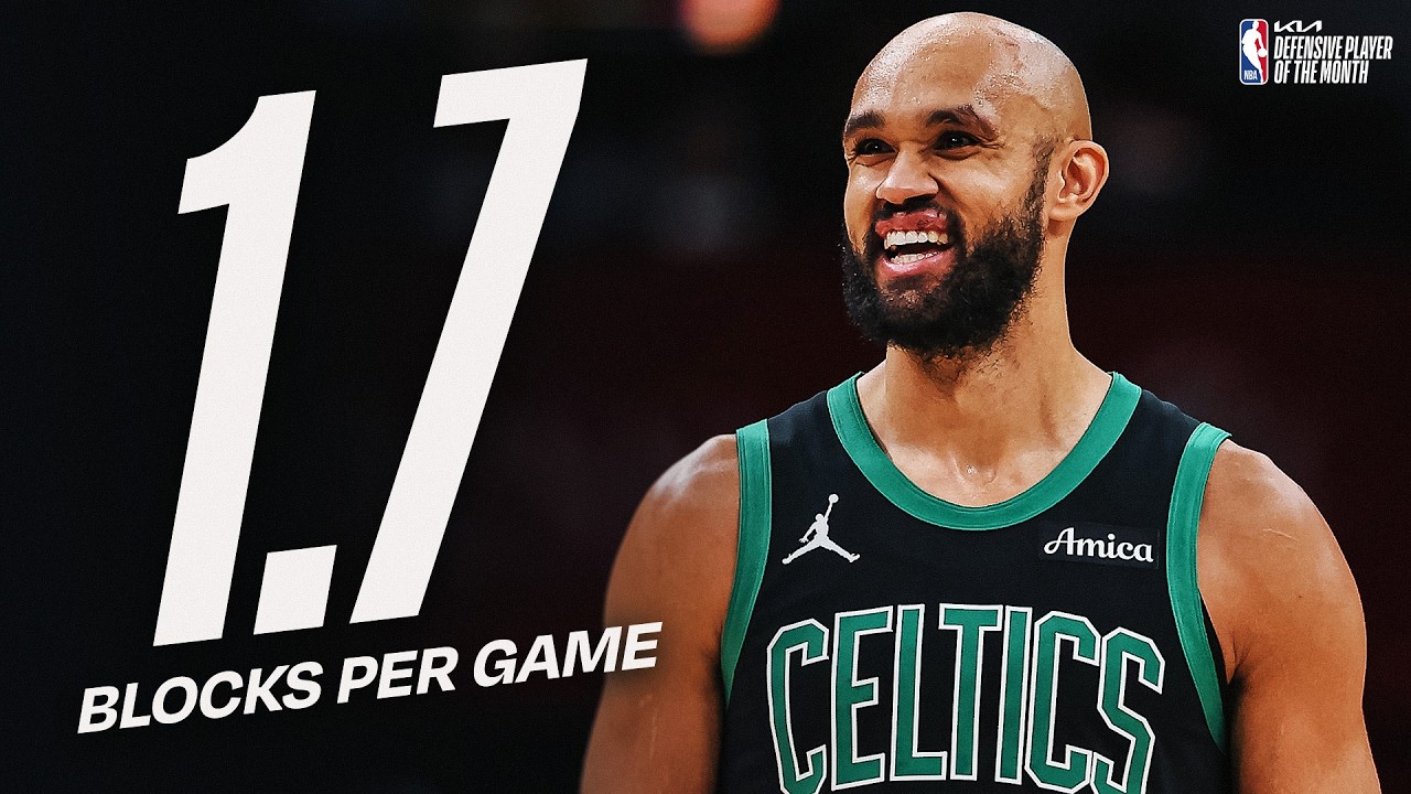 Derrick White Named @kia Eastern Conference Defensive Player of the Month for February