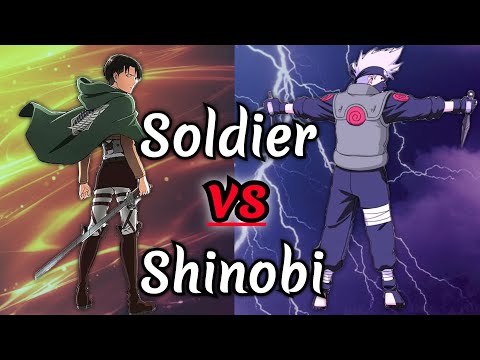 Levi and Kakashi AMV / ASMV...[Soldier and Shinobi] #kakashi #Levi #amv #animeadaptation