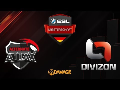 CS:GO - DIVIZON vs. ALTERNATE aTTaX - ESL Frühlingsmeisterschaft 2018 - Tag 2 - Mirage