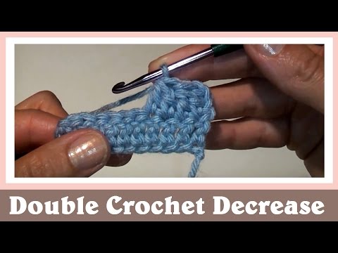 Crochet for Beginners: Double Crochet Decrease