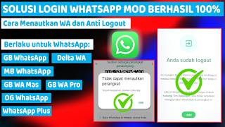 Download lagu CARA LOGIN TERBARU KE WHATSAPP MOD DAN SOLUSI WHATSAPP KELUAR SENDIRI atau GAGAL LOGIN mp3 Download lagu CARA LOGIN TERBARU KE WHATSAPP MOD DAN SOLUSI WHATSAPP KELUAR SENDIRI atau GAGAL LOGIN mp3
