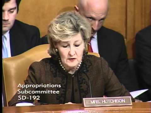 Hutchison's Opening Statement at Appropriations Hearing on FBI's FY2013 Budget Request