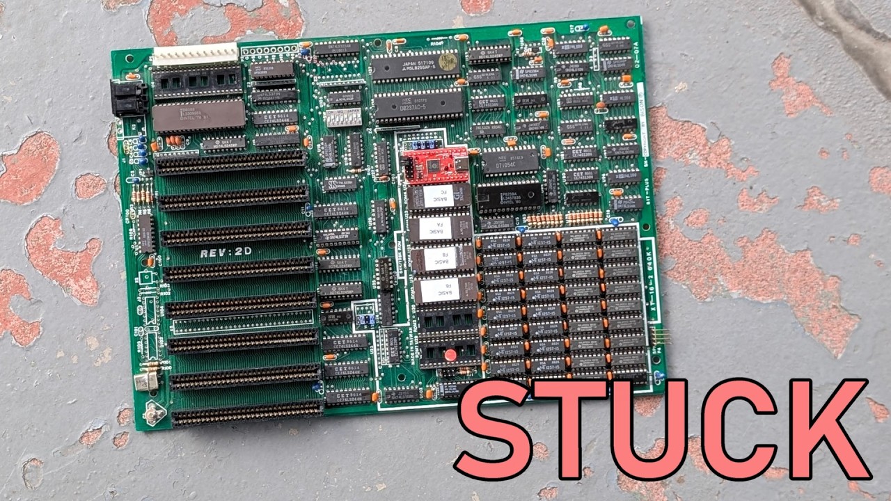 This motherboard is broken and I can't figure out why