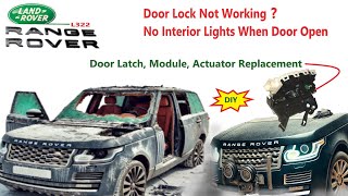 Range Rover L322 Door Lock Module Replacement