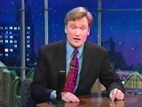 Conan Says Final Goodbye to The Millennium (12/30/99) Late Night with Conan O'Brien