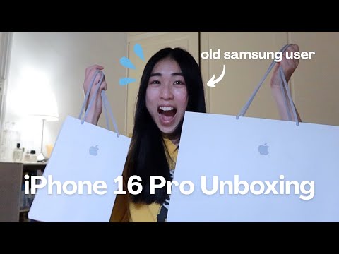 UNBOX NEW IPHONE 16 PRO WITH ME 😆 1 Month Review | Compare Camera Quality w/ Pictures | Setup Phone