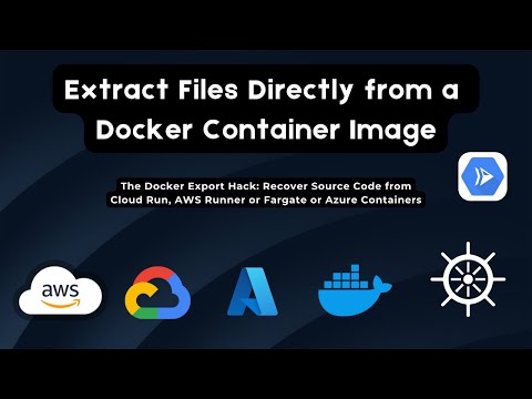 Extracting Files from a Crashing Container | Cloud Run | AWS Fargate | Azure Containers | Docker