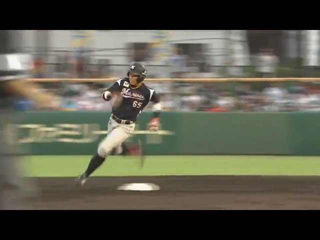 【3回表】 マリーンズ・加藤が先制のタイムリーを放つ!! 2017/6/28 L-M