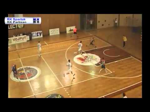 08.11.2014. RK Spartak - RK Partizan - 1. poluvreme