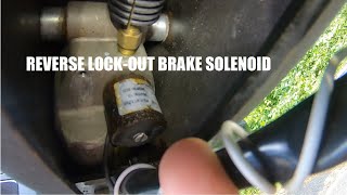 Replacing the Reverse Lock-Out Brake Solenoid on a Trailstar Trailer