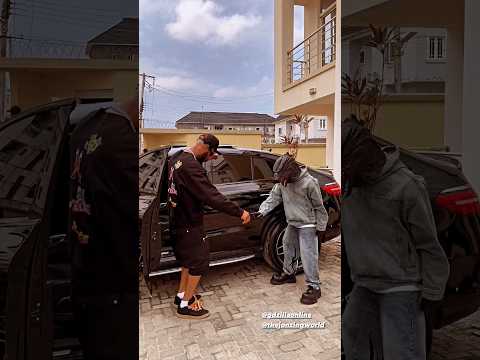 Jonzing World New Artiste "GDZILLA" Vibing To His New Song With D'Prince🔥🔥 #trending #viral #shorts