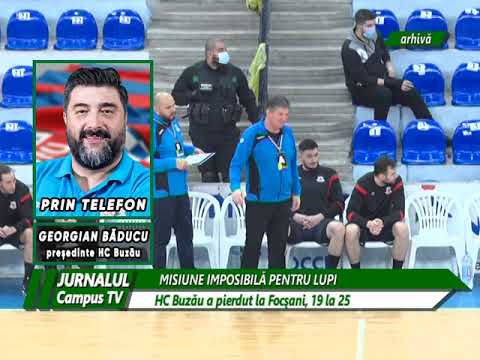 ÎNFRÂNGERE PENTRU HC BUZĂU ÎN DEPLASAREA DE LA FOCŞANI