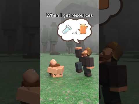 When I get resources in 99 Nights in the Forest ☠️