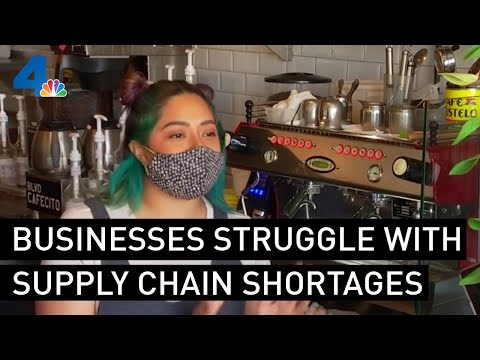 Businesses Struggling With Supply Chain Shortages | NBCLA