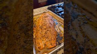 The Easiest Baked Garlic &amp; Herb Salmon Recipe Ever! 🏆 #foodie #food #shorts