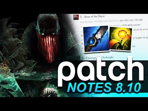 Patch notes 8.10 w/Scarra (ft Pyke thoughts)