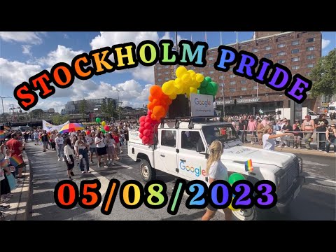 STOCKHOLM PRIDE PARADE 05/08/2023