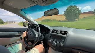 2005 Honda Accord Cold Start and Drive