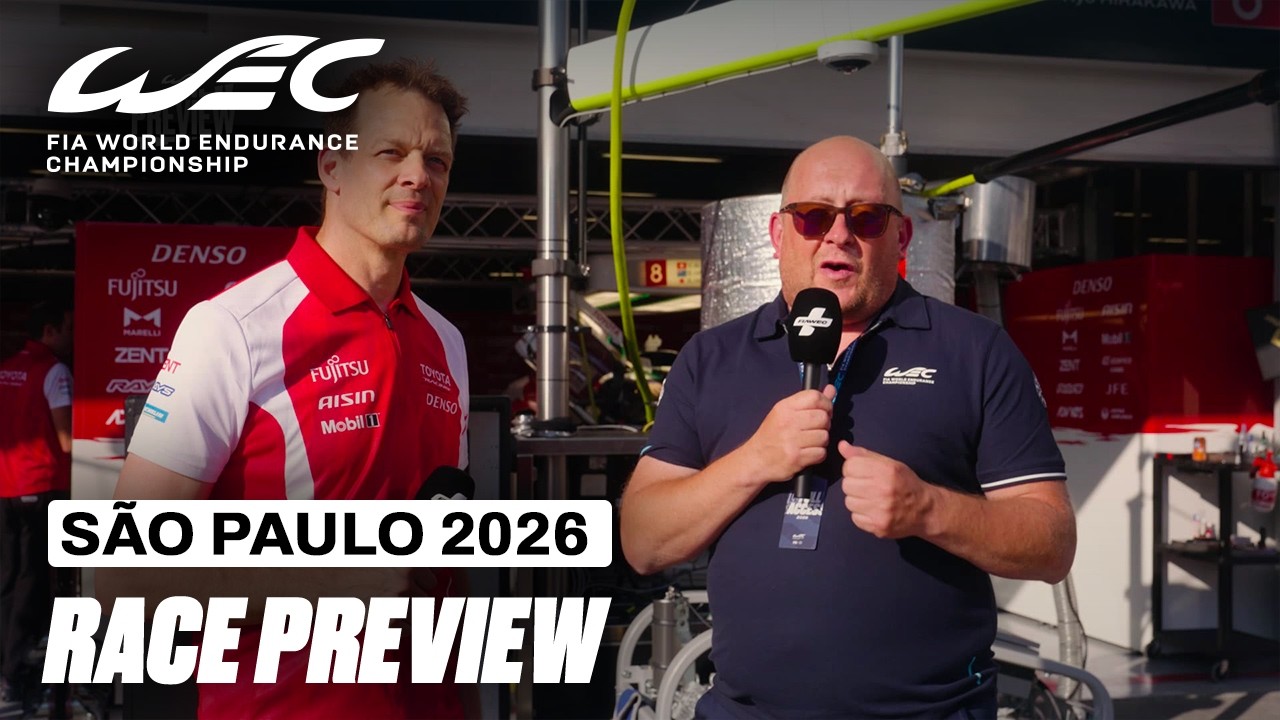 The São Paulo Preview Featuring A Special Guest 👀 | Rolex 6 Hours of Sāo Paulo 2026 | FIA WEC