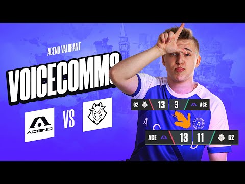 Kicking G2 out of the tournament | Acend vs G2 Voice Comms