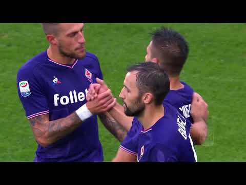 Il gol di Simeone - Fiorentina - Roma 2-4 - Giornata 12 - Serie A TIM 2017/18