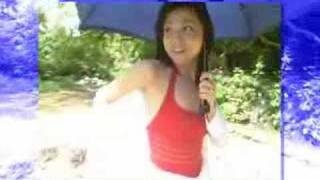 Fumika Suzuki soap bubbles + swimsuit + talk