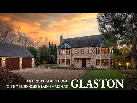 Take a tour around this fantastic family home with triple garage | Glaston House, Glaston, Rutland