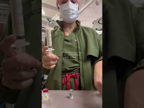 Come with me to do anesthesia for robot surgery! #dayinthelife #crna