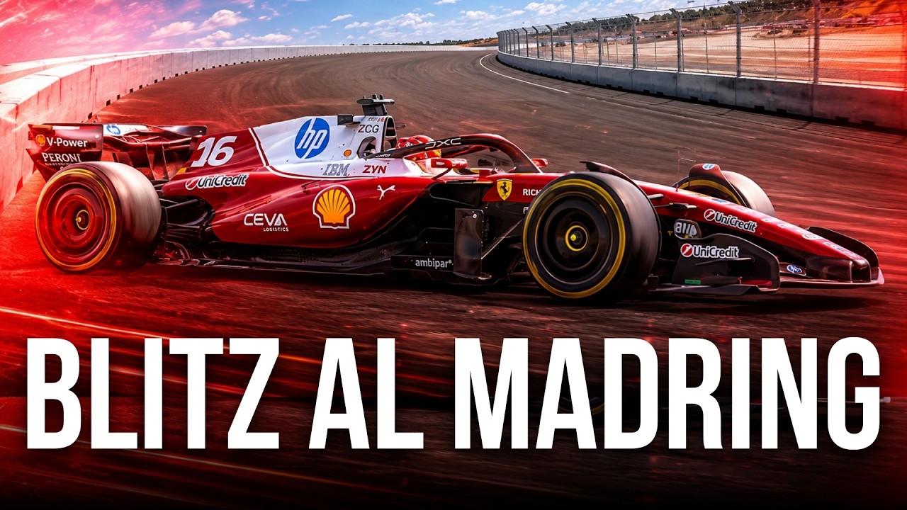 🚨 BLITZ FERRARI SUL MADRING! SF-26 PRIMA IN PISTA CON HAMILTON E LECLERC! MADRID, FILMING DAY…