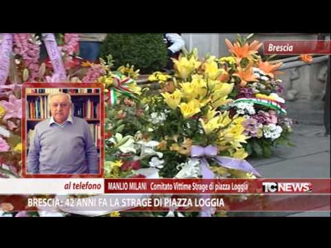 Brescia: 42 anni fa la strage di piazza Loggia