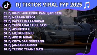 Download lagu DJ RINDU AKU RINDU KAMU JADI SATU FULL BASS🎸 DJ NGAPAIN REPOT 🎸DJ TIKTOK TERBARU 2025| FVAD Rmx Lite mp3