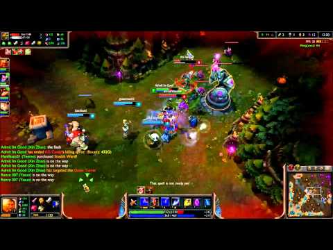 League of Legends - Xin Zhao and Yasuo Bot. (Full Game Commentary)