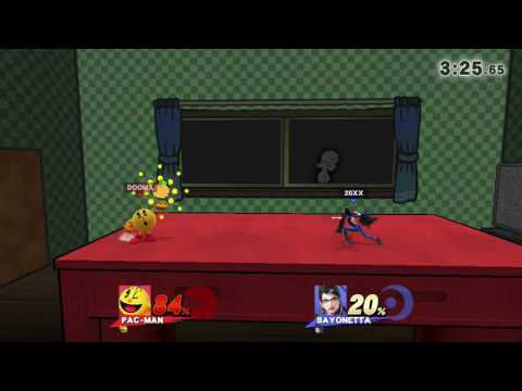 Pac-Man vs Bayonetta