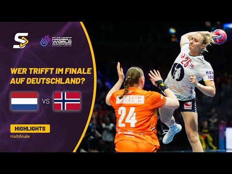 Niederlande vs. Norwegen | Highlights - Halbfinale, Handball-WM 2025 | Sporteurope.TV Handball