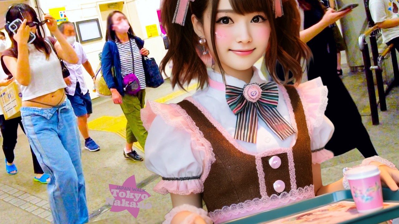 Tokyo Nakano 🐶 Midnight Town 💖 4K ASMR Nonstop 1 Hour