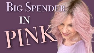 The Gorgeous New Raquel Welch Wig  BIG SPENDER in Pink 🩷 @hairuwear