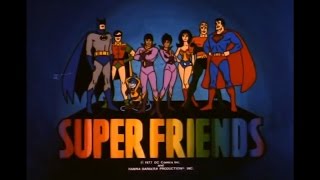 All New Superfriends Hour Season 1 Opening and Closing Credits and Theme Song