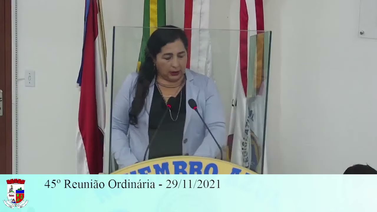 45ª Reunião Ordinária 29/11/2021