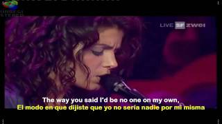 What I Miss About You - Katie Melua [Live AVO Session] (English - Spanish) lyrics