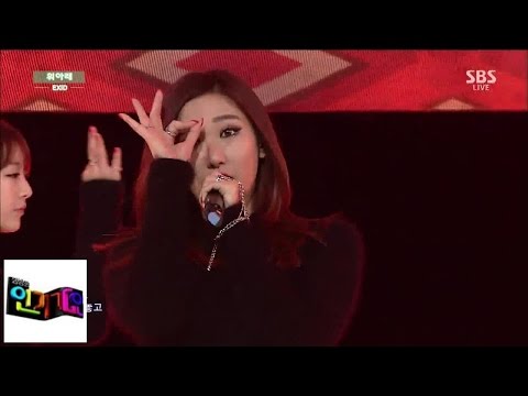 [EX ID] (EXID) Up and down @ Popular song Inkigayo 141207