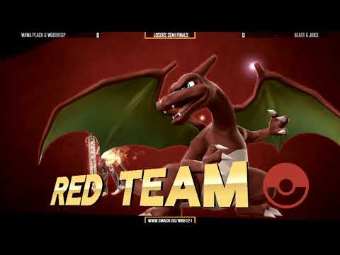 WBB #121 | Wawa Peach & WDBTHtGP vs Beast & Juice - Losers Semi Finals - Smash4
