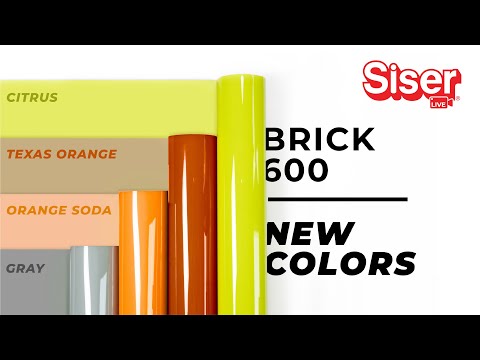 Introducing 4 New Brick 600 Colors!