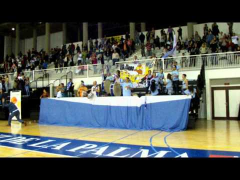 UB 86 VS Obradoiro 71 (Abril-11) Peña El Gallinero UB La Palma (video 1)