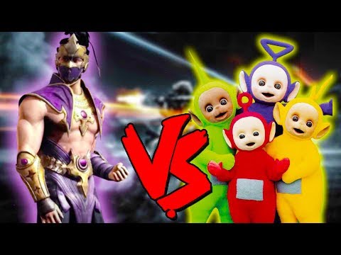 Rain Vs Teletubbies Apocalypse - Epic Battle - Mortal Kombat Costume Skin Mod