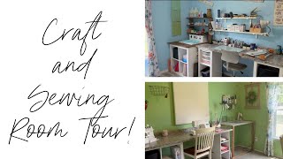 Craft & Sewing Room Tour
